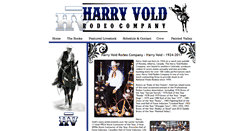 Desktop Screenshot of harryvoldrodeo.com